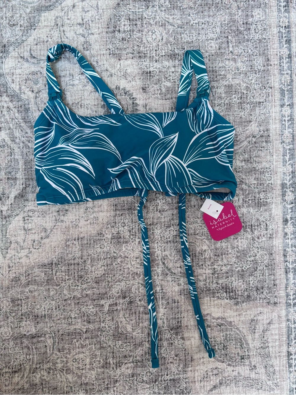 Ingrid & Isabel Maternity Nursing Breastfeeding Bikini Top Size L, D, DD